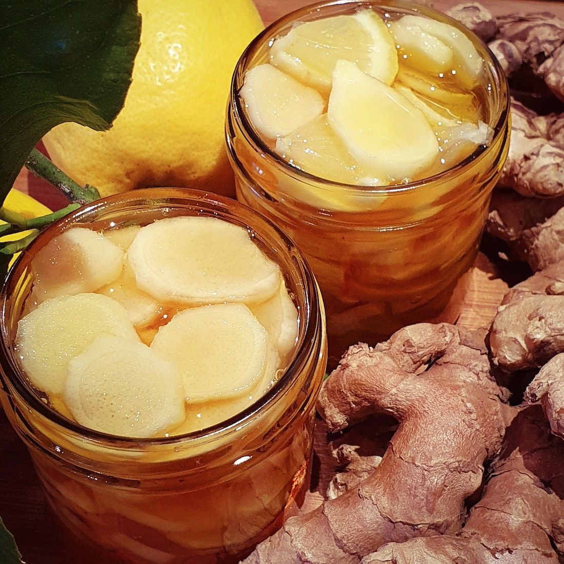 Thé infusion de gingembre goût miel, puissant et 100% naturel, tisa